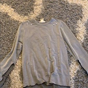 Black and white striped shirt